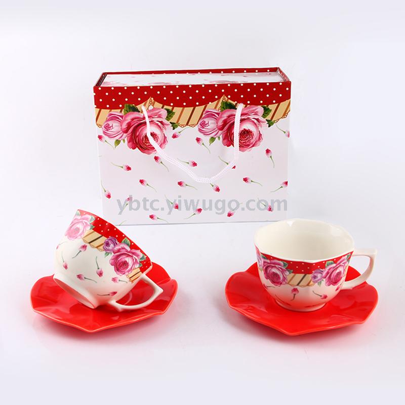 220Ml Coffee Cup And Plate Set, Hotel, Coffee Shop, Office, Home Gift, Daily Tea Set, Afternoon Tea Creativity