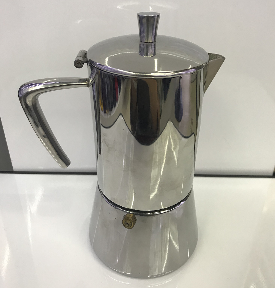 We offer 304 stainless steel mocha and Italian coffee POTS for 6 people Item Picture