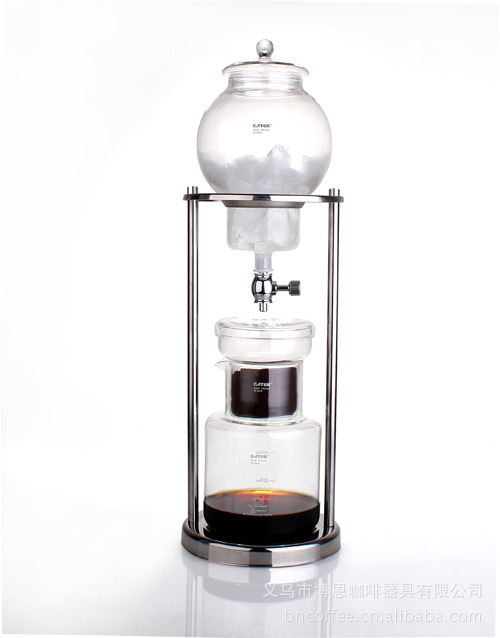 New stainless steel cold drip coffee makers for 5-8 people are available