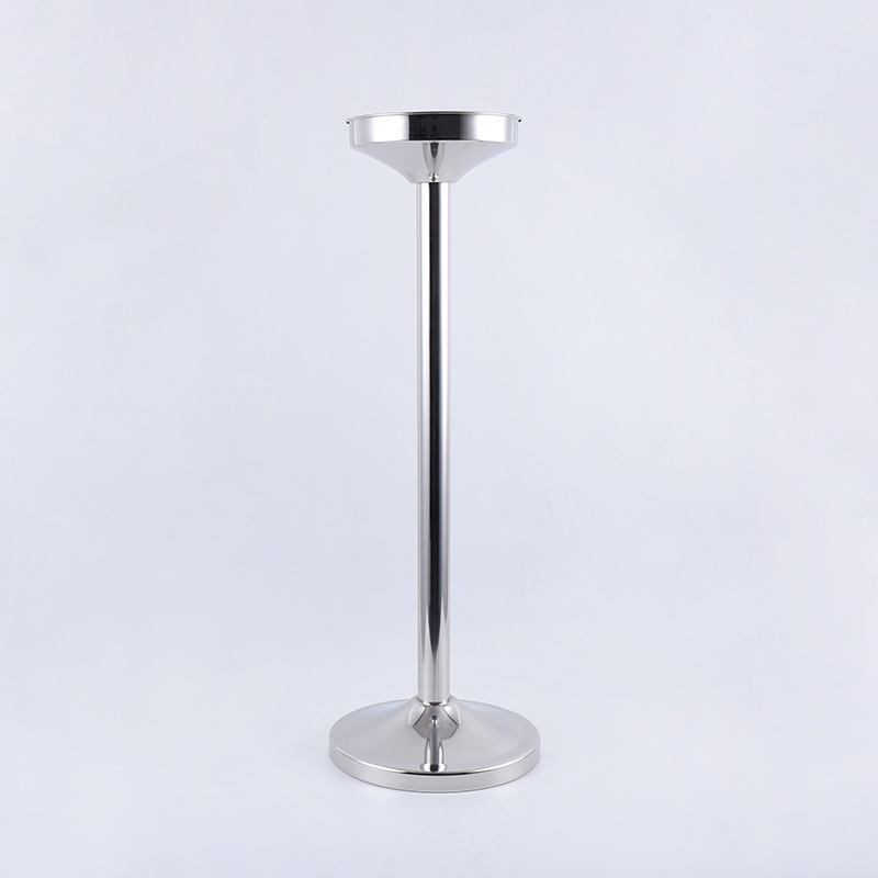 Creative banquet champagne barrel rack, wine barrel rack, stainless steel ice barrel rack, European-style ice barrel rack, luxury champagne rack Specification image