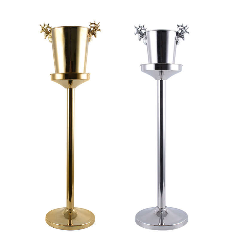 Deer ear champagne cask, gilded ice cask with stand, deer horn beer, spirits, red wine cask, ice wine cask stand, champagne cask stand