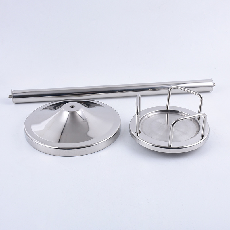 Creative banquet champagne barrel rack, wine barrel rack, stainless steel ice barrel rack, European-style ice barrel rack, luxury champagne rack Item Picture