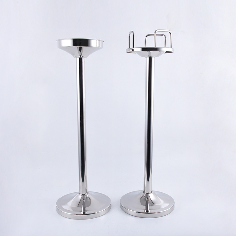 Creative banquet champagne barrel rack, wine barrel rack, stainless steel ice barrel rack, European-style ice barrel rack, luxury champagne rack details Picture