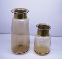 Stained glass decorative vase flower ware home furnishings
