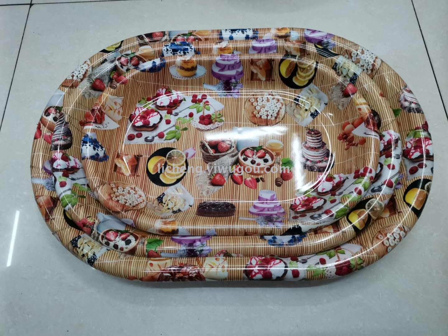 صحن فواكه المجفف من نوع أوروبي من نوع صلصب البنك من اللدائن Item Picture
