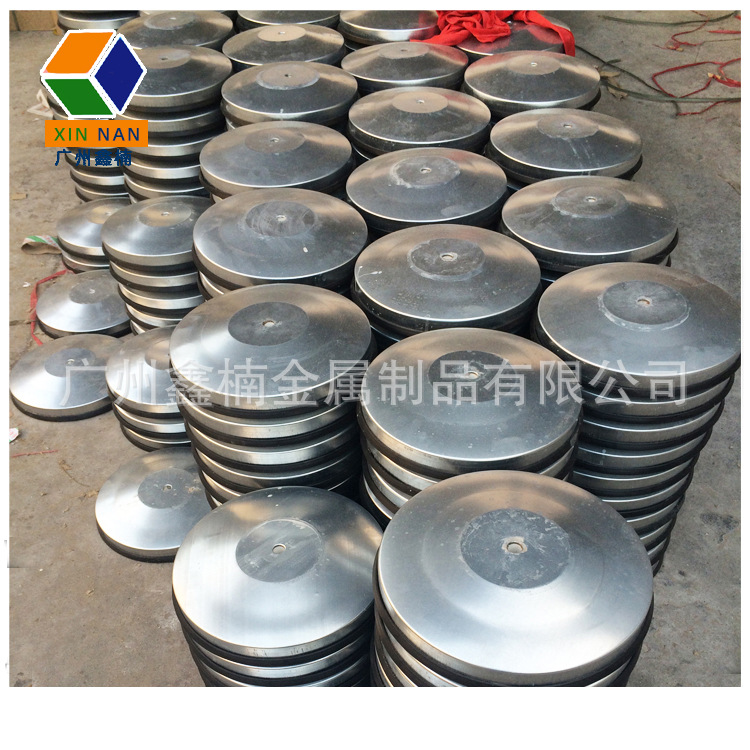 The factory supplies galvanized sheet base, bottom cement block, counterweight block, load-bearing block, disc base with a diameter of 350mm in stock Application Scenario