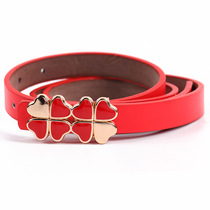 Ladies belt wholesale creative pin buckle decoration women's belt Korean version of leisure belt belt