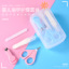 Multi-color baby nail clippers 4 sets baby safety nail clippers baby nail files combination set