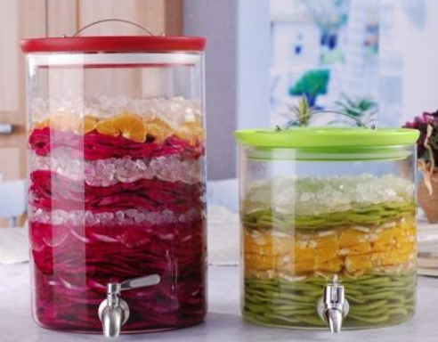 High grade borosilicate glass enzyme bottle sealed bottle storage bottle