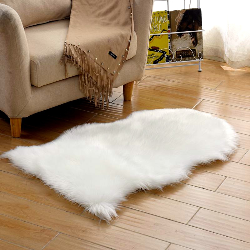 地毯长毛绒地毯地垫澳洲仿羊毛地毯欧美卧室满铺定制沙发垫地垫地毯