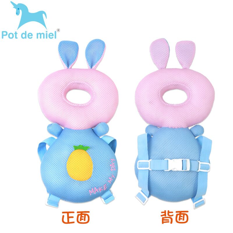 Baby anti-fall pillow baby head protection pad learning to walk head protection learning to walk anti-fall protection anti-kowtow back pillow