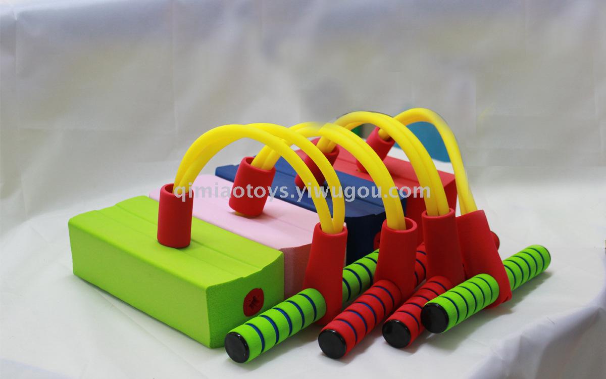 Sound frog jump kindergarten early education sense training toy jumping ball outdoor competition equipment