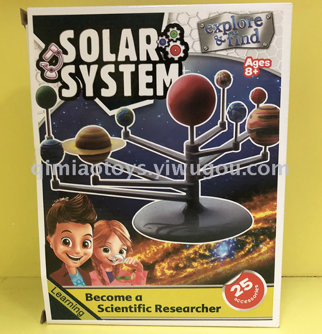 تسعة كواكب من سلسلة StEM DYY العلمية المتعلقة بالكواكب الشمسية ضمن سلسلة العلوم العلمية لعلم الكواكب Application Scenario