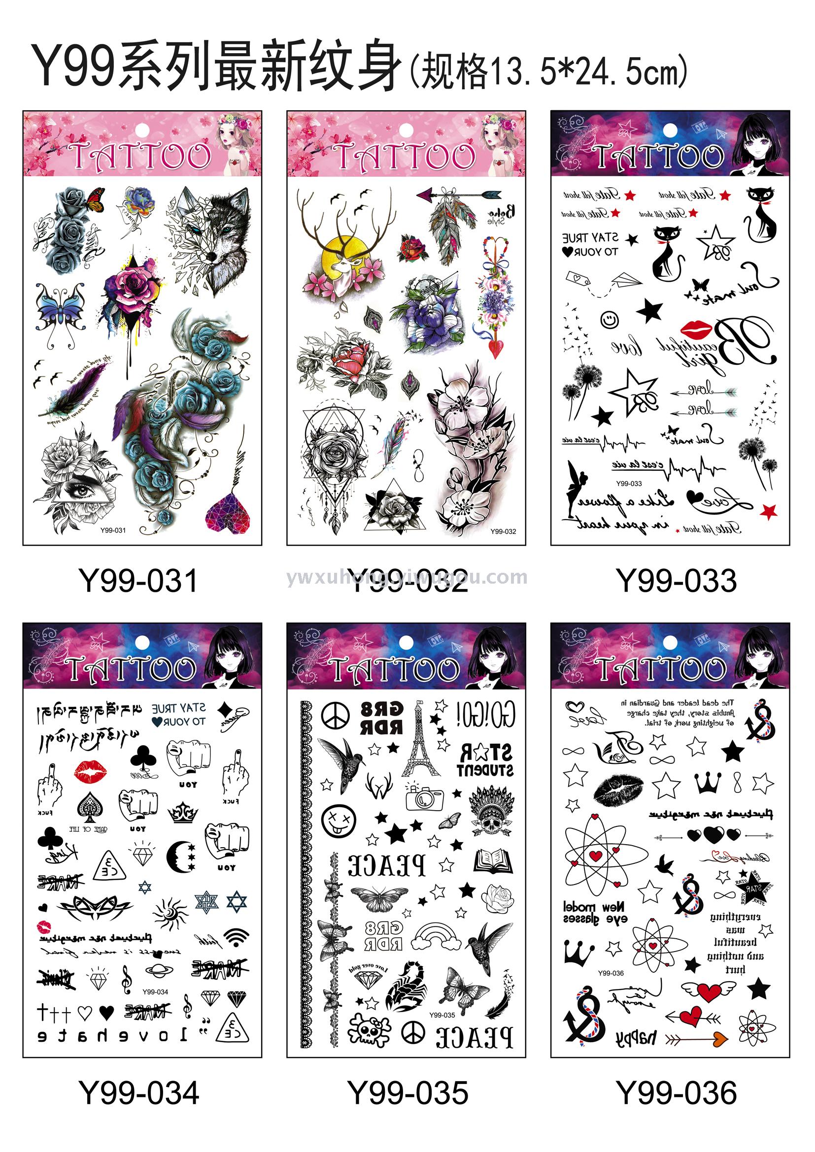 Factory direct sales of black lace tattoo stickers, personalized wristbands, waterproof tattoos Application Scenario