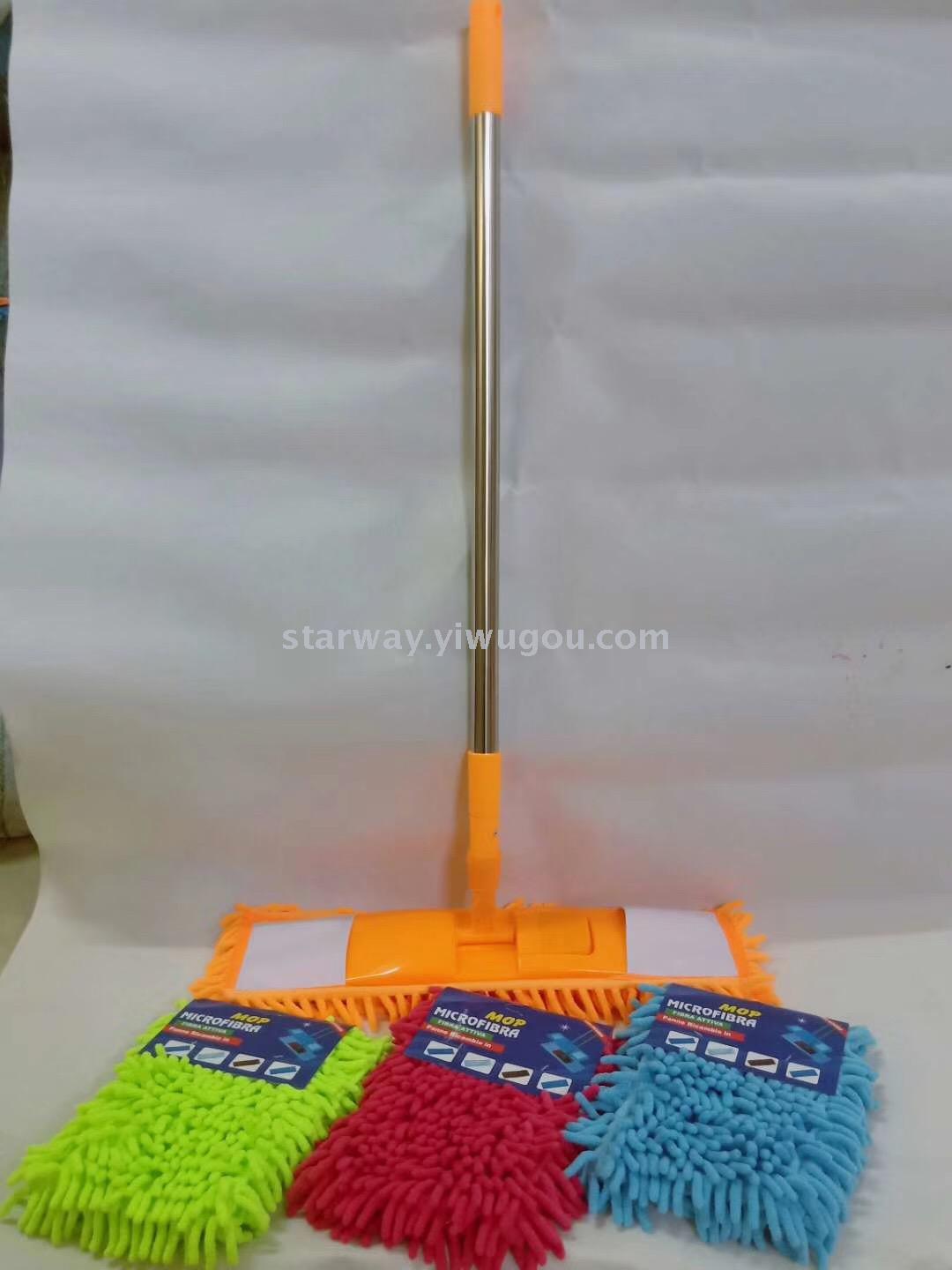 Factory direct stainless steel mops Flat mops Chenille cleaning mops Floor mops