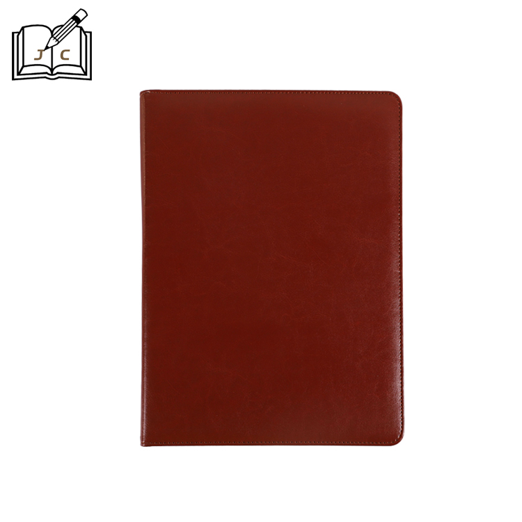 Business multi-functional manager clamp, company meeting folder, sales signing clamp, A4 leather contract clamp, customized Logo