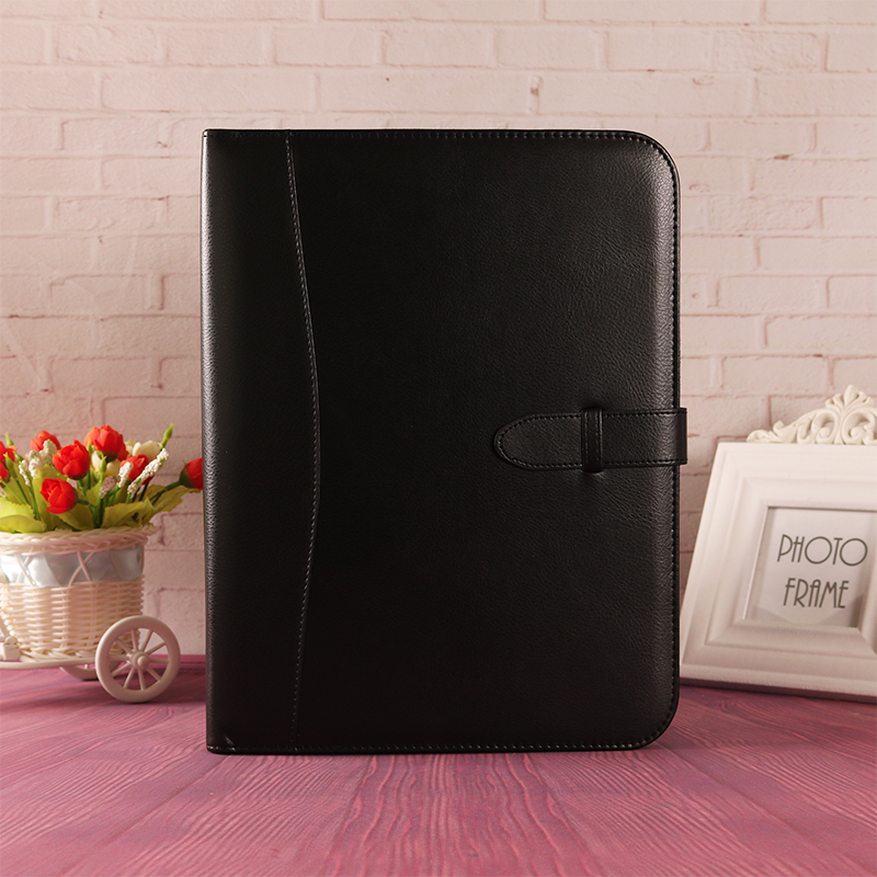Folder board holder, A4 multi-functional document holder, leather storage holder, contract sales and presentation holder, business customized folder bag Item Picture