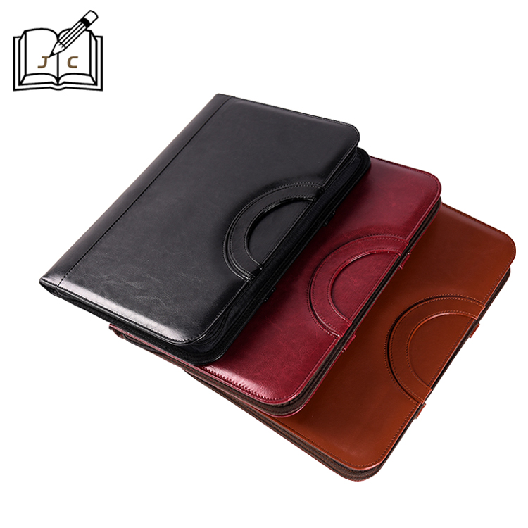 A4 multi-functional folder sales clamp, leather manager clamp, business signing, this property, portable file holder