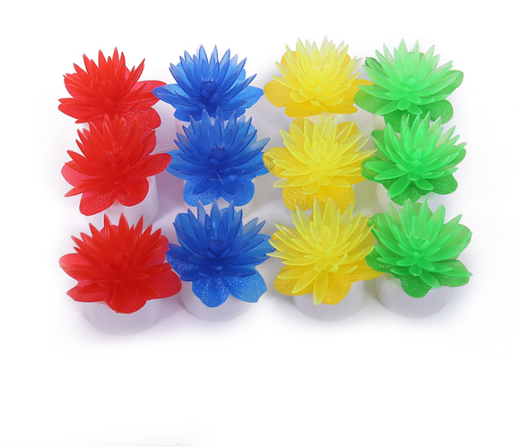 New LED colorful electronic candles floral wedding party birthday arrangement flash candles decorative craft candles
