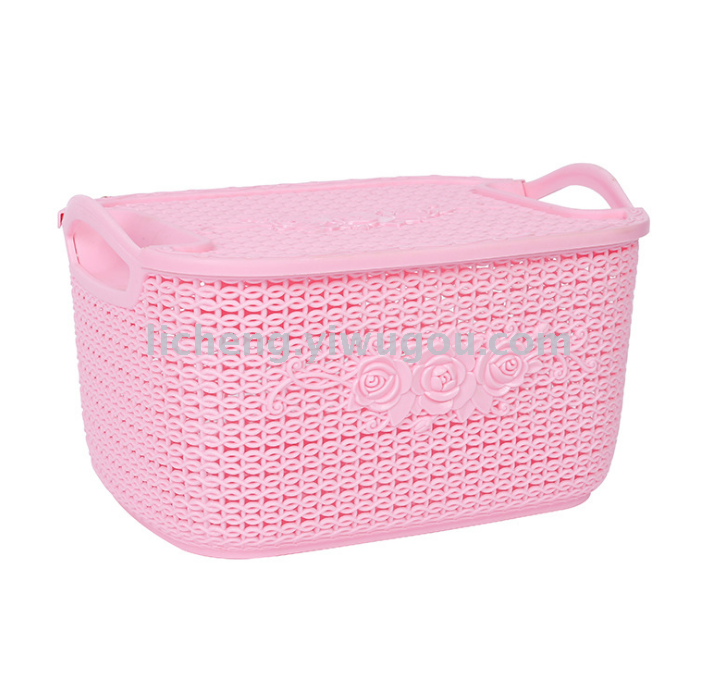 Store kitchen washing baskets, bathroom dirty clothes storage baskets, hollowed-out storage baskets, desktop snacks and toys Item Picture