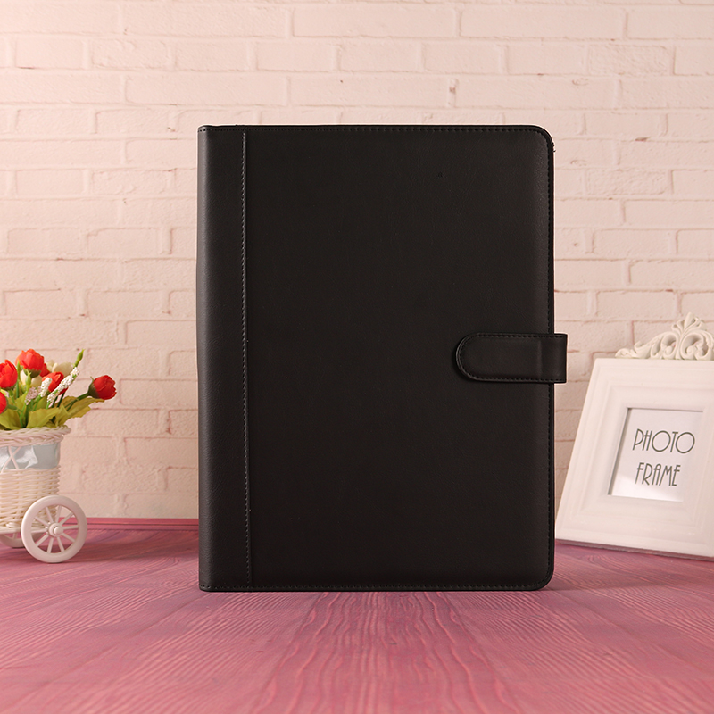 A4 multi-functional folder, folder, sales folder, leather manager folder, business signing, customized signing book for this conference Specification image