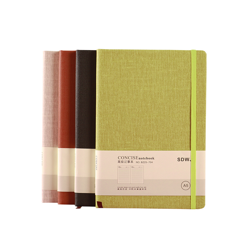 Factory direct sales of A5 notebooks, PU imitation leather business notebooks, office notebooks, gift sets, customized logo stationery Item Picture