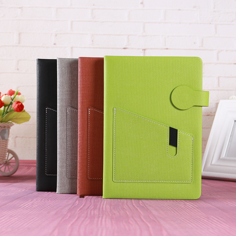 Factory direct sales of A5 business notebook, belt-like pocket notebook, creative stationery, diary, customized LOGO Specification image