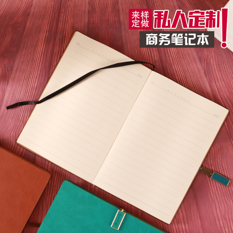 Wholesale of creative gifts, stationery, office PU leather A5 notebooks, notepads, notebooks, custom LOGO notebooks Item Picture