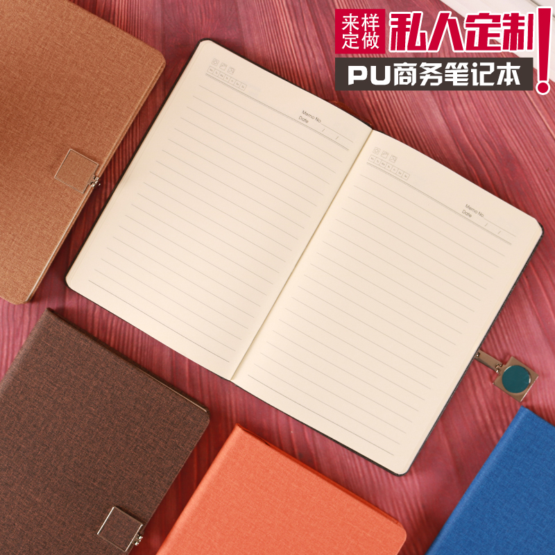 En stock al por mayor cuaderno de cuero organizador PU personalizado fábrica directa libro de negocios oficina logotipo personalizado Item Picture