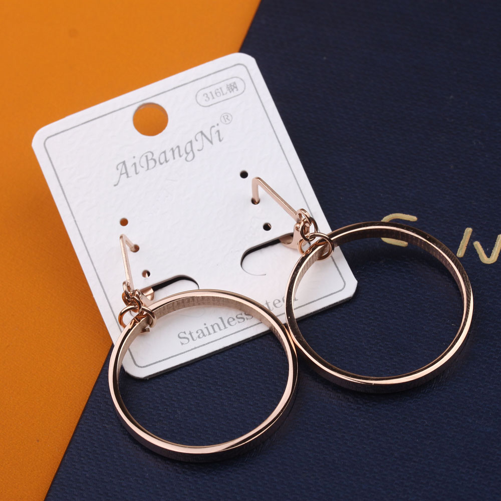 10-yuan store accessories, elegant long tassel exaggerated earrings, fashionable women's earrings, internet-famous personalized stud earrings Specification image