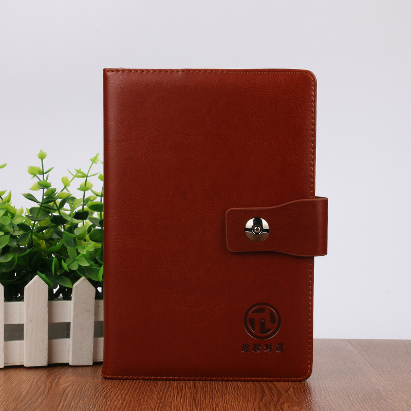 Venta directa de fábrica cuero de negocios de alto grado regalo creativo paperback libro de notas logotipo personalizado en stock al por mayor Specification image