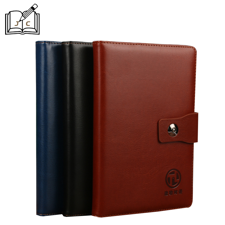 Venta directa de fábrica cuero de negocios de alto grado regalo creativo paperback libro de notas logotipo personalizado en stock al por mayor