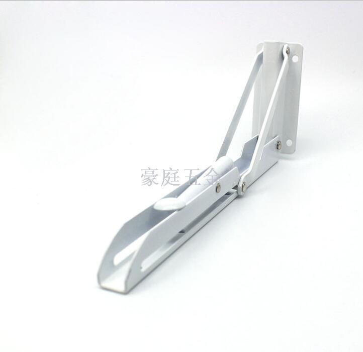 Folding Movable Triangle Bracket Shelf Shelving Bracket Spring Support 8 "10" 12" thumbnail