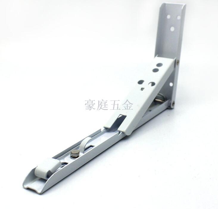 Plegable soporte de triángulo móvil soporte de estante soporte de primavera 8 "10" 12" Specification image