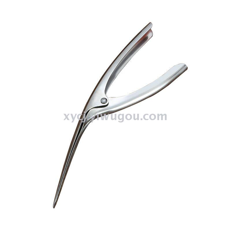 Stainless steel shrimp peeler quick shell peeler, 304 kitchen small tool, crayfish peeler pliers Item Picture