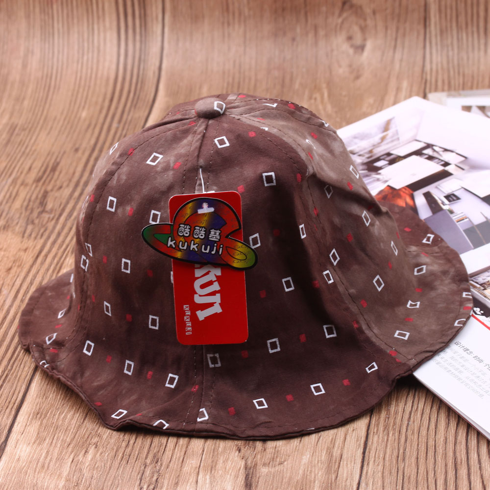Pudding Station Boutique's summer adjustable baby fisherman hats, thin styles for boys and girls details Picture