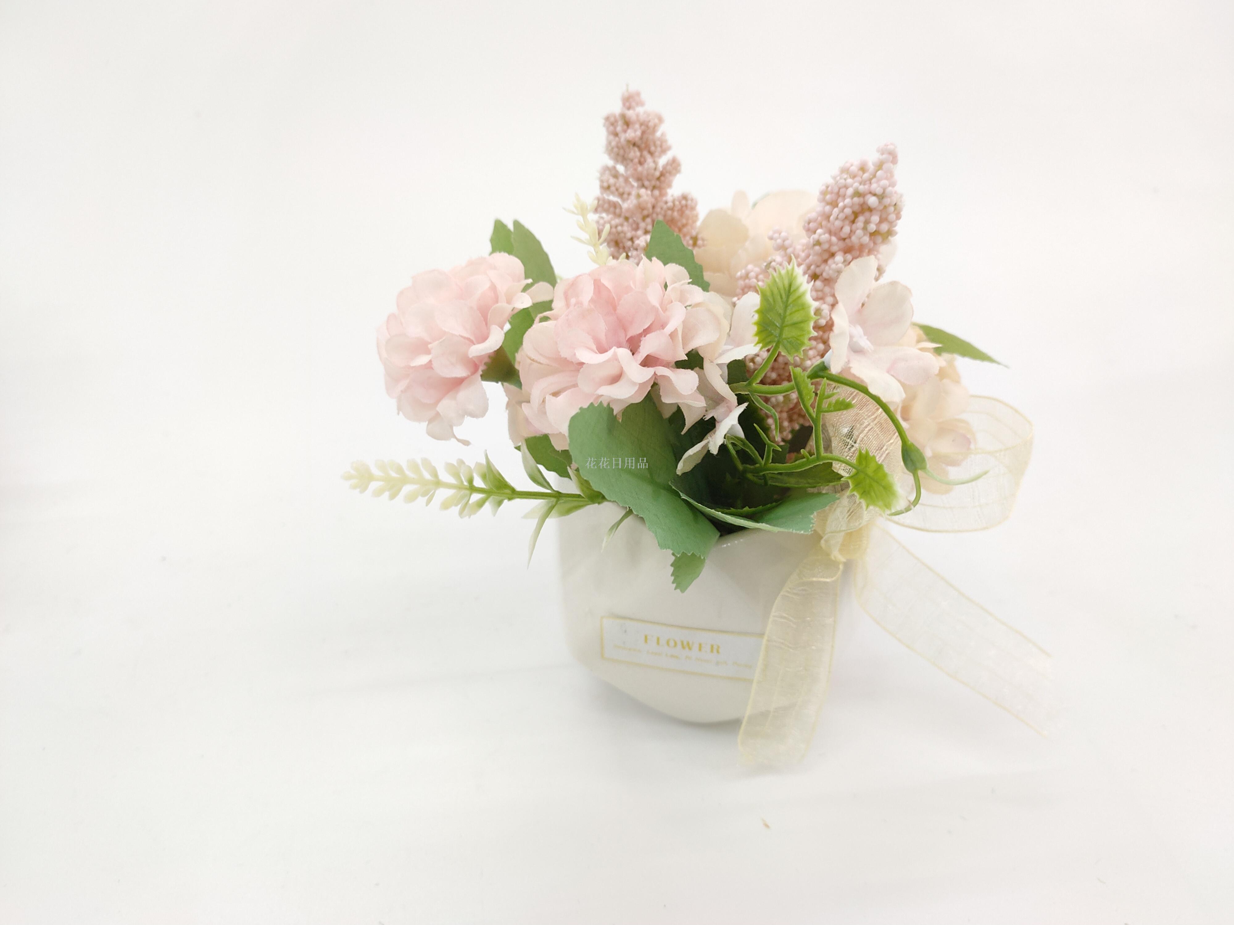 仿真盆栽实物图