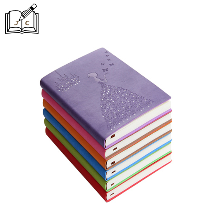 Korean creative stationery, custom-made notebooks, imitation leather business office supplies, notepads wholesale, custom logo