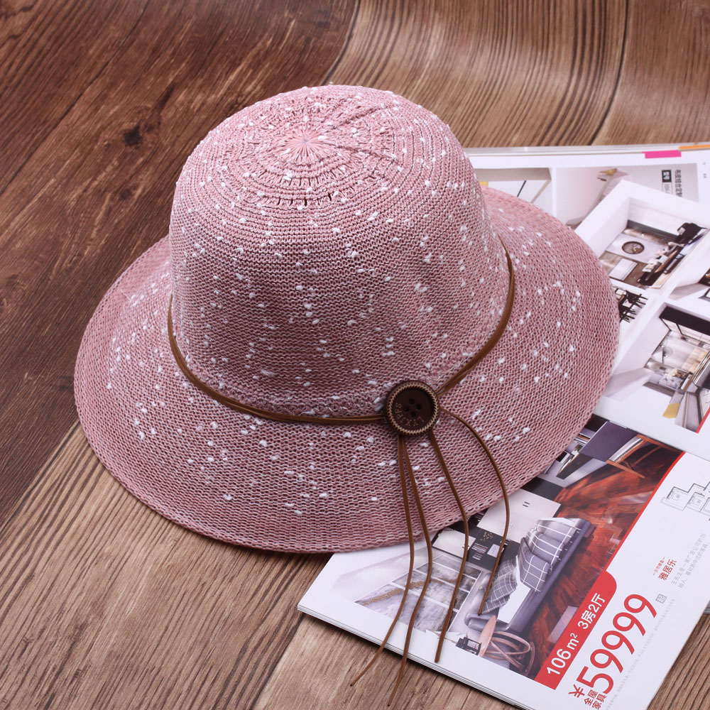 Summer sun hats, sun protection hats, breathable straw hats for the elderly, cool hats for grandmothers, and hats for middle-aged women and mothers