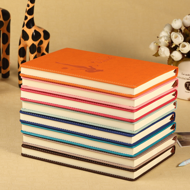Factory wholesale of student notebooks, stationery, creative business office A5 paperback imitation leather notebooks, customized LOGO Specification image
