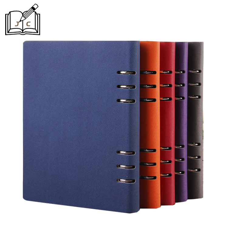Factory direct sales of loose-leaf notebooks, business notebooks, stationery customization, A5 loose-leaf notebooks, 6-hole leather diaries wholesale