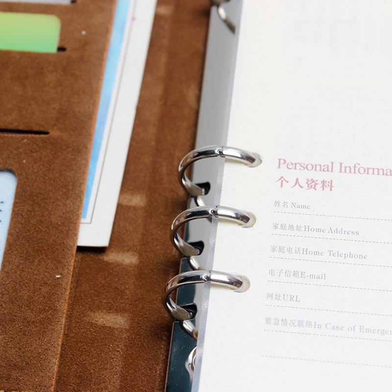 Cross-border exclusive supply of notebooks, office stationery wholesale, business loose-leaf notebooks, a5 notebooks, leather diary notebooks customization Application Scenario