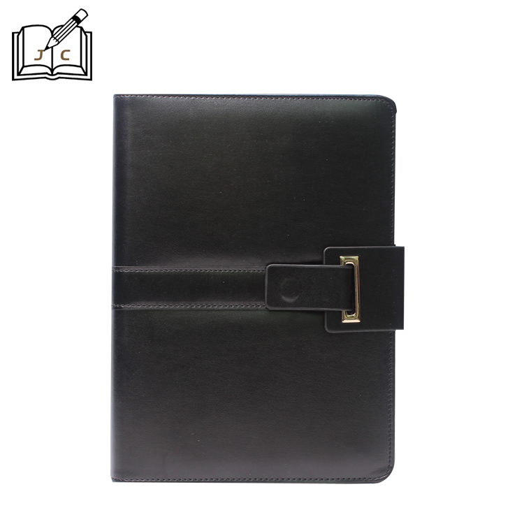 Factory direct sales, high-end business imitation belt buckle loose-leaf notebooks, office stationery, notepads wholesale, customized logo