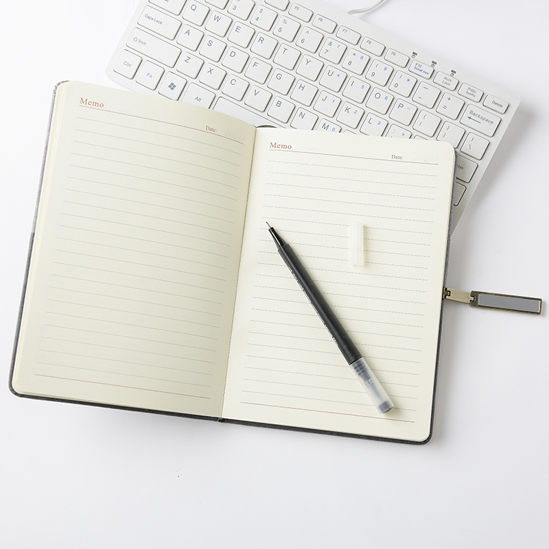 Business A5 diary color matching creative buckle notebook stationery imitation leather company corporate notepad custom LOGO Item Picture