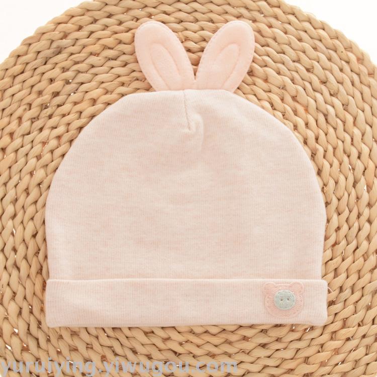 Baby hats, newborn caps, 0-6 months old baby fontanelle protectors, spring, summer, autumn and winter hats details Picture