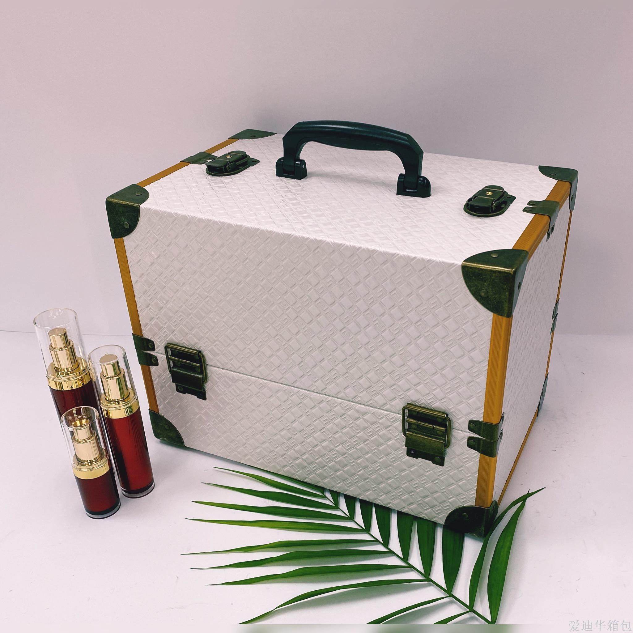Nail and tattoo professional makeup artist makeup toolbox, multi-functional eyelash beauty care, large-capacity portable multi-layer box