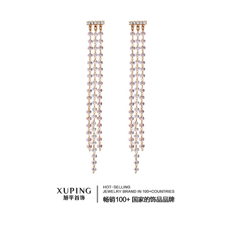旭平首饰 新品流苏耳环女春夏日韩ins小众镀金厂家直销耳环YW-E5