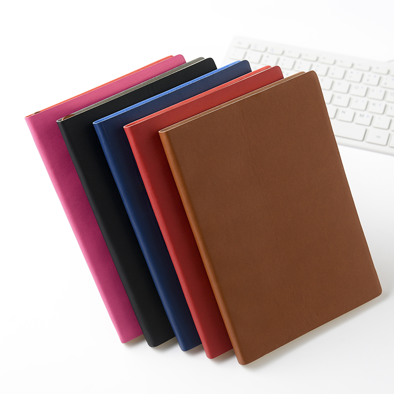 Factory direct sales of business company office notebooks a5, creative notebook stationery pu diary books wholesale and customization details Picture