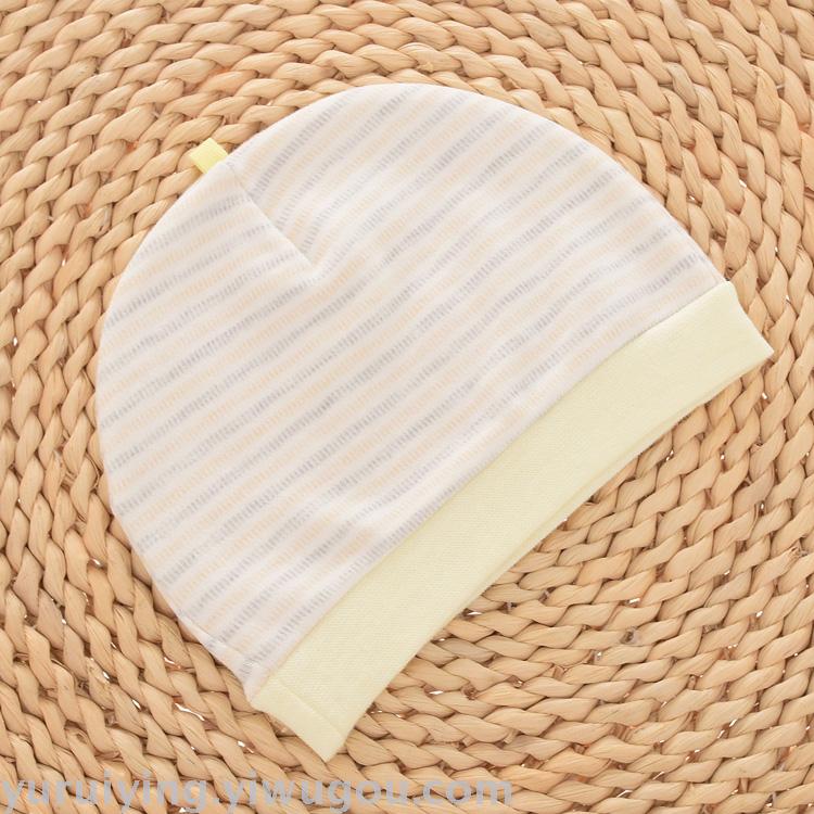 Newborn caps, double-layered baby caps for autumn and winter, boneless headsets for both boys and girls, 0-24 months old Application Scenario