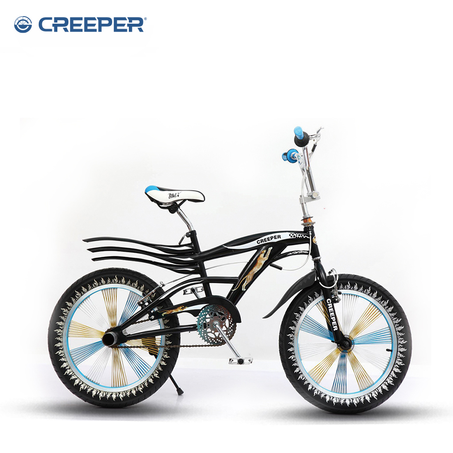 30 Three-tail Fancy Show Acrobatic Bike 16 "20" 24 "spoke aluminum Wheel CREEPER Manufacturer direct Item Picture